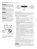 Preview for 17 page of Kenmore 790.4773 Series Use & Care Manual