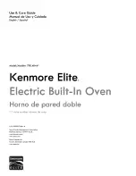 Preview for 1 page of Kenmore 790.4844 series Use & Care Manual