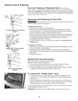 Предварительный просмотр 30 страницы Kenmore 790.4906 Use And Care Manual