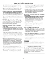 Preview for 4 page of Kenmore 790. 4907 Series Use & Care Manual