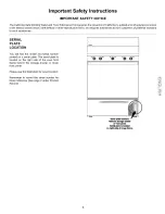 Preview for 5 page of Kenmore 790.62090 Use & Care Manual