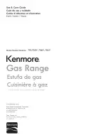 Preview for 1 page of Kenmore 790.7050 Series Use & Care Manual