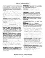 Preview for 4 page of Kenmore 790. 7260 Use & Care Manual