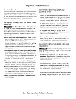 Preview for 5 page of Kenmore 790. 7260 Use & Care Manual