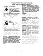 Preview for 4 page of Kenmore 790.7423 Series Use & Care Manual