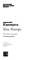 Предварительный просмотр 1 страницы Kenmore 790.7443 Series Use & Care Manual