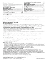 Preview for 2 page of Kenmore 790.75503 Use & Care Manual