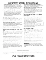 Preview for 5 page of Kenmore 790.75503 Use & Care Manual