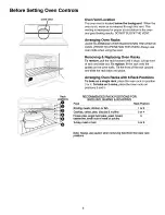 Предварительный просмотр 8 страницы Kenmore 790.75912 Use & Care Manual