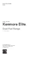 Kenmore 790.7650 Use & Care Manual preview