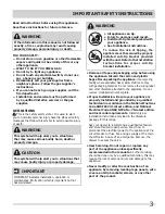 Preview for 3 page of Kenmore 790.7650 Use & Care Manual