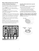 Предварительный просмотр 7 страницы Kenmore 790.7802 Series Use & Care Manual