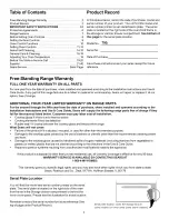 Preview for 2 page of Kenmore 790.7851 Series Use & Care Manual