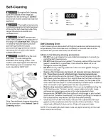 Предварительный просмотр 14 страницы Kenmore 790.7851 Series Use & Care Manual