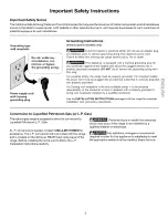 Preview for 5 page of Kenmore 790.7887 Series Use & Care Manual