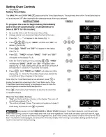 Preview for 17 page of Kenmore 790.7887 Series Use & Care Manual