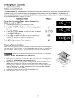 Preview for 21 page of Kenmore 790.7887 Series Use & Care Manual