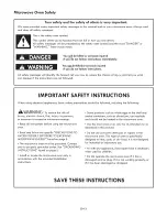 Preview for 3 page of Kenmore 790.8034 Use & Care Manual