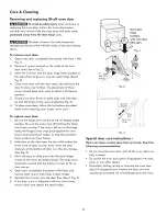 Предварительный просмотр 19 страницы Kenmore 790. 9001 Series Use & Care Manual