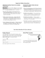 Preview for 6 page of Kenmore 790.9031 Series Use And Care Manual