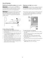 Preview for 25 page of Kenmore 790.9031 Series Use And Care Manual