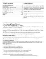 Preview for 2 page of Kenmore 790.91010 Use And Care Manual