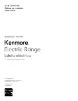 Предварительный просмотр 1 страницы Kenmore 790.9216 Series Use & Care Manual