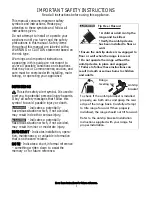 Preview for 3 page of Kenmore 790.9257 Series Use & Care Manual