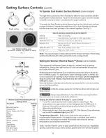 Предварительный просмотр 10 страницы Kenmore 790.9435 Series Use & Care Manual