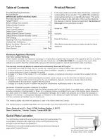 Preview for 2 page of Kenmore 790.9445 Use & Care Manual