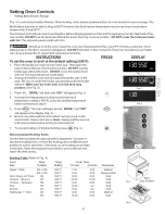 Preview for 21 page of Kenmore 790.9445 Use & Care Manual