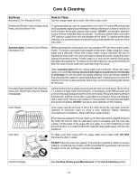 Предварительный просмотр 19 страницы Kenmore 790.95592 Use & Care Manual