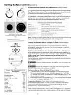 Предварительный просмотр 10 страницы Kenmore 790.9651 Series Use & Care Manual