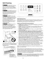 Preview for 22 page of Kenmore 790.9651 Series Use & Care Manual