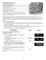 Preview for 22 page of Kenmore 790.9654 Series Use & Care Manual