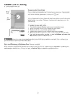 Preview for 38 page of Kenmore 790.9654 Series Use & Care Manual