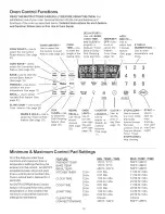 Предварительный просмотр 12 страницы Kenmore 790.9661 Series Use & Care Manual