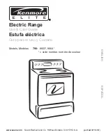 Kenmore 790 .9662 Use & Care Manual preview