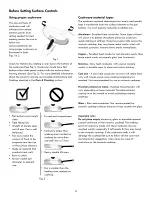 Preview for 8 page of Kenmore 790.9700 Series Use & Care Manual