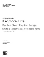 Kenmore 790.9771 series Use & Care Manual предпросмотр