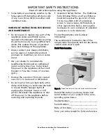 Preview for 8 page of Kenmore 790.9799 series Use & Care Manual