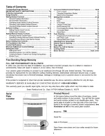 Preview for 2 page of Kenmore 790.9911. Use & Care Manual