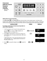 Предварительный просмотр 20 страницы Kenmore 790.9911. Use & Care Manual