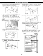 Предварительный просмотр 14 страницы Kenmore 7901 - 19.0 cu. Ft. Top Freezer Refrigerator Use And Care Manual