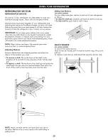 Предварительный просмотр 19 страницы Kenmore 7901 - 19.0 cu. Ft. Top Freezer Refrigerator Use And Care Manual