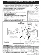 Предварительный просмотр 12 страницы Kenmore 79036902903 Installation Instructions Manual