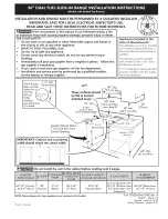 Preview for 1 page of Kenmore 79041093100 Installation Instructions Manual