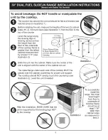 Preview for 5 page of Kenmore 79042603310 Installation Instructions Manual