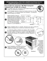 Предварительный просмотр 37 страницы Kenmore 79042603310 Installation Instructions Manual