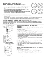 Предварительный просмотр 24 страницы Kenmore 7904548 Series Use & Care Manual